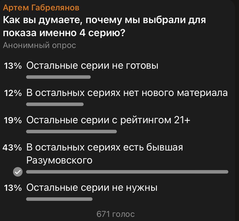 мг сериал, но гг всех серий бывшая Разумовского, ака ебнутая ти из старых фиков…