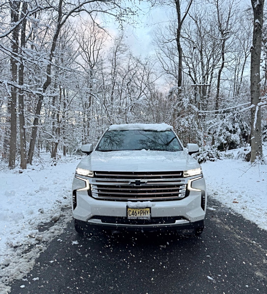 Snow day approved ❄️ Built to handle whatever winter throws your way! <a href="/chevrolet/">Chevrolet</a> #Chevy #Winter #Snow