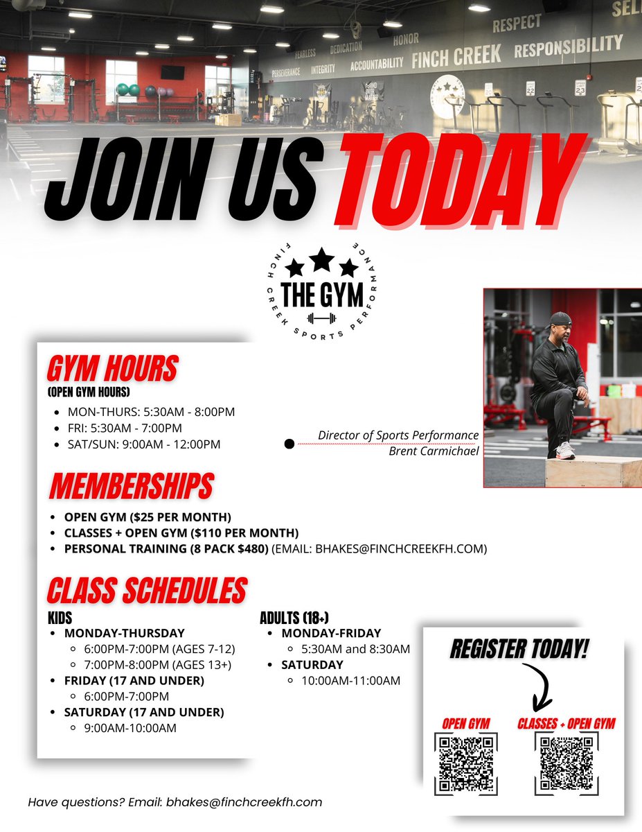 PrecisionFH's tweet image. Join The GYM today!!