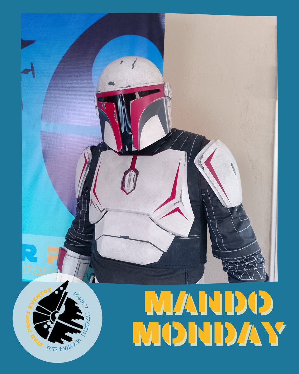 StarProps's tweet image. Armadura puesta y paciencia a tope.
La semana no sabe lo que se le viene encima.
Este es el camino… aunque sea lunes.

#mandomonday #starprops #starwars #starpropseventos #starwarsfan #starwarscosplay #sinanimodelucro #solidaritat