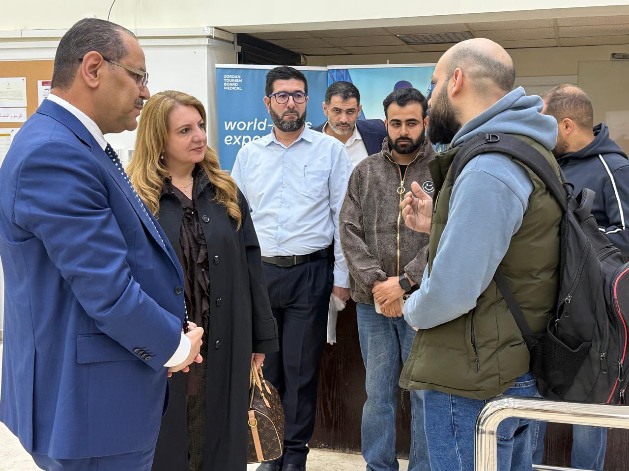 تفقّدت وزير دولة للشؤون الخارجية الدكتورة نانسي نمروقة، اليوم الاثنين، الخدمات القنصلية المقدّمة للجالية الأردنية في المملكة العربية السعودية الشقيقة 