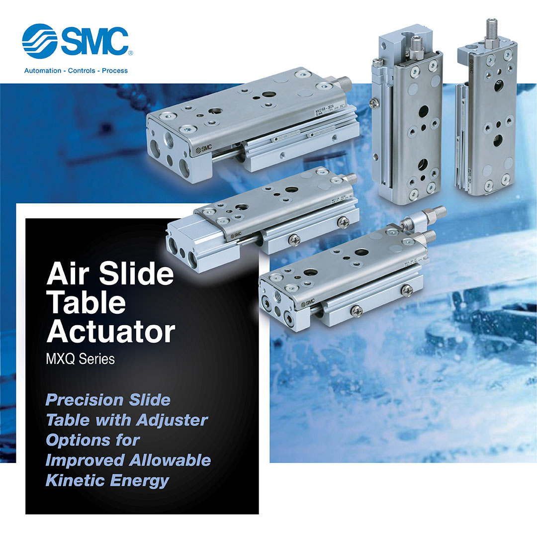 The MXQ is the newest generation of #precision #slide #tables integrated with hardened stainless steel #guides and rails to isolate the load bearing from the movement of the dual rods and piston seals. 
More MXQ info can be found here ow.ly/OMTE50XA3nN