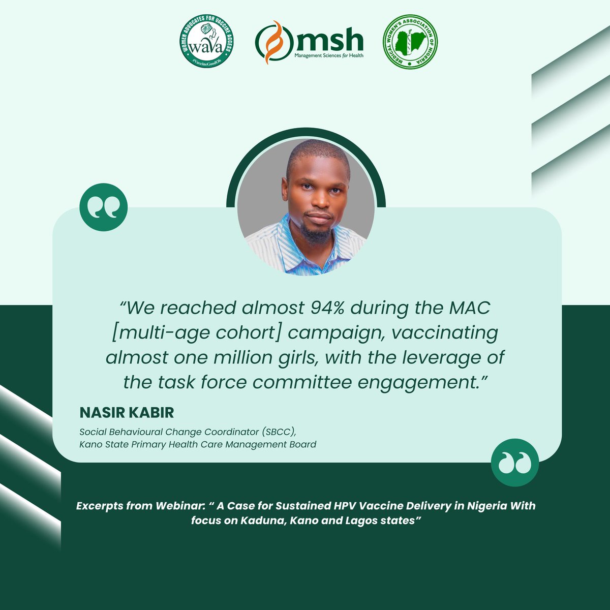 Women Advocates for Vaccine Access tweet media