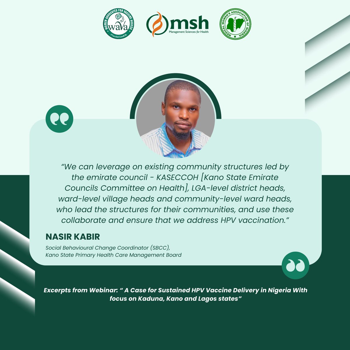 Women Advocates for Vaccine Access tweet media