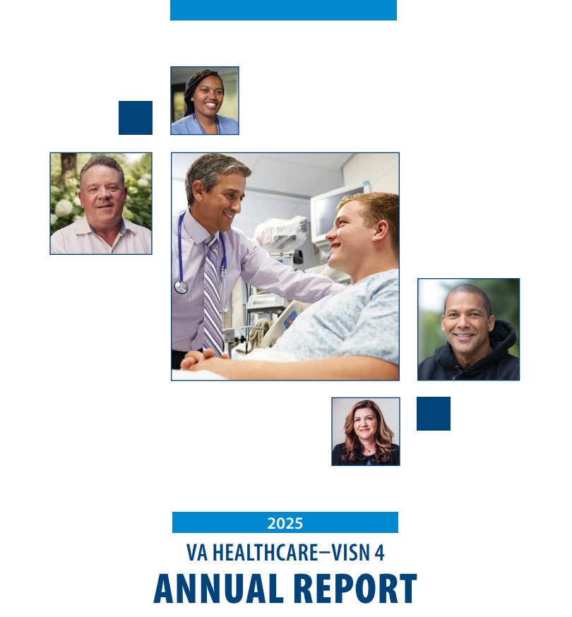 Learn more about VISN 4 in their anuual report. VA Healthcare  - VISN 4 Annual Report:
ow.ly/kaEn50XJIYZ
VISN -4 Fact Sheet: ow.ly/7l4q50XJJRQ