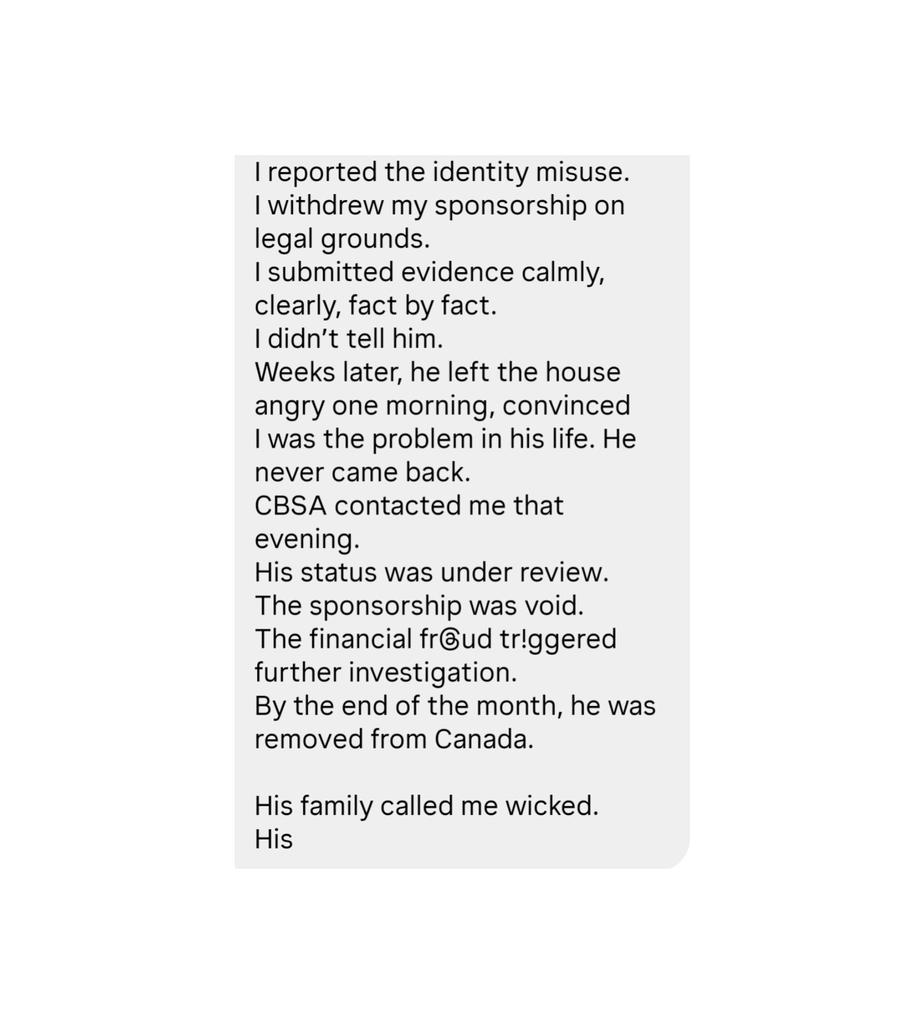 Cadjourney's tweet photo. Dear men and women, before you sponsor anyone, please do your due diligence to avoid stories that touch.

Another lady came out to share her story after the last post, even in the comment section of the last post, some said they experienced something similar. This is indeed s@d! https://t.co/worvxRQUOc