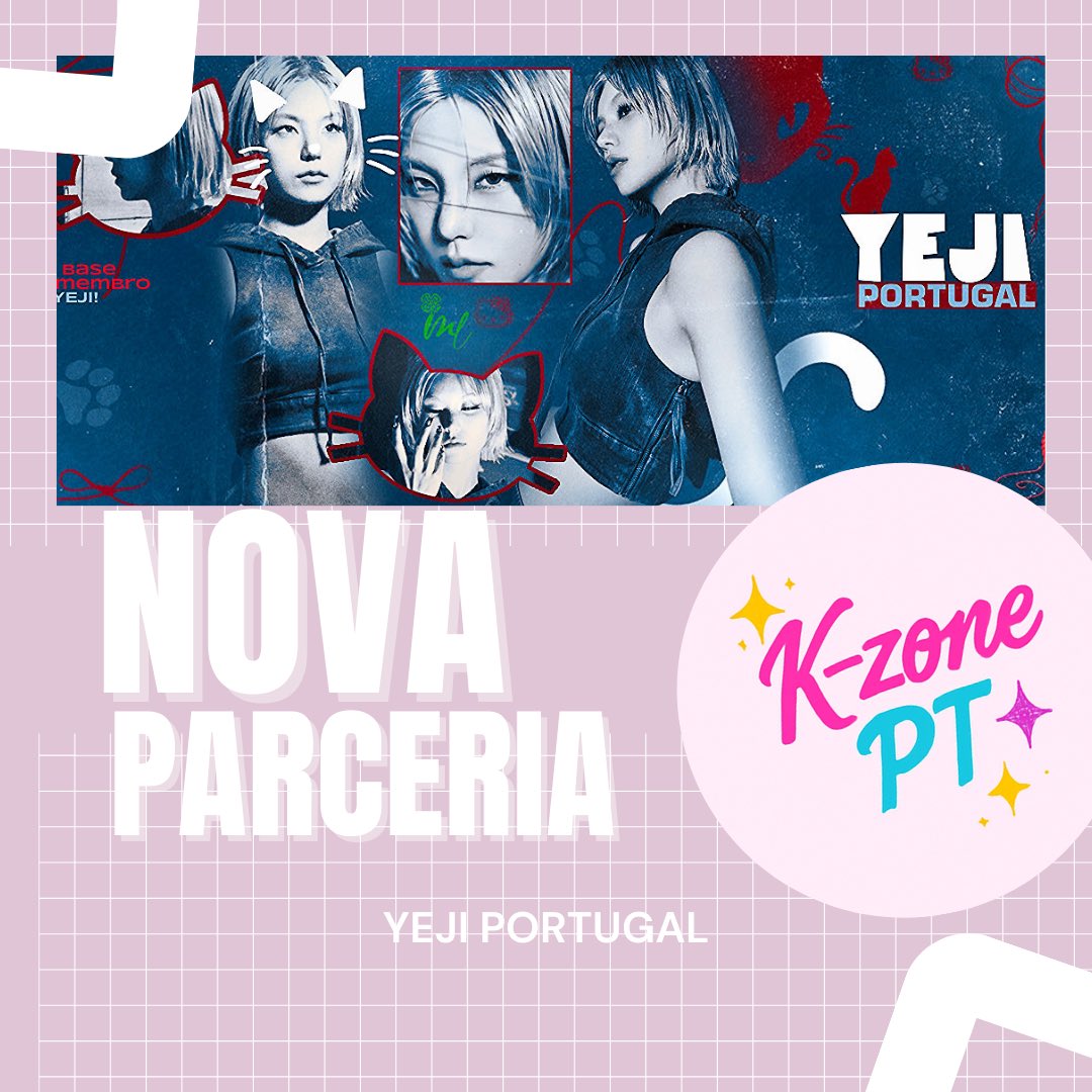 KzonePT's tweet photo. 📢|| É oficial! Estamos muito felizes em anunciar uma nova parceria com a @Yeji_Portugal !! Iremos,publicamente, apoiar e suportar esta fã base daqui em diante😊🩷 https://t.co/8z8uRYMTNL