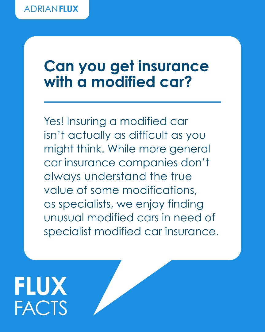 adrianflux's tweet image. Here's our latest Flux Fact - modified car edition! 💬

#modifiedcar #modified #carmod #motorsport #jdm