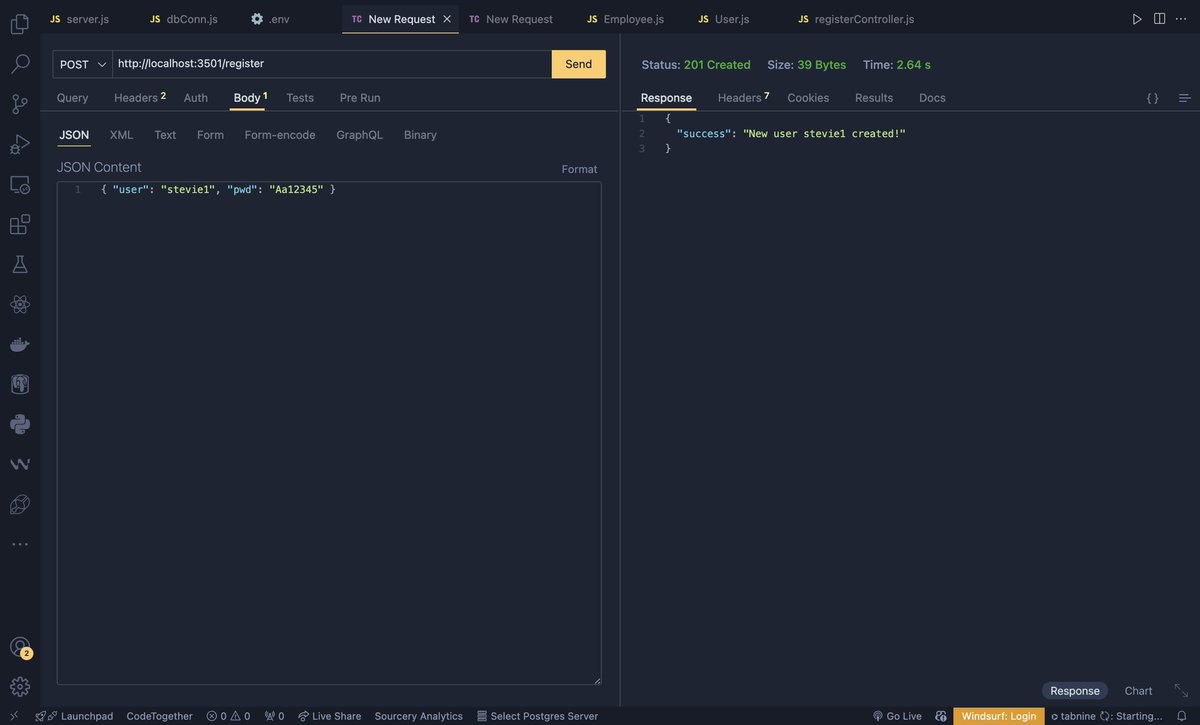 OyindaJr's tweet photo. Learning MongoDB in Node.js showed me that databases don’t forgive mistakes 🥲 many errors, lots of Googling, and real growth slowly turning confusion into confidence.👩‍💻🧚‍♀️

#backend #nodejs #softwareupdates https://t.co/4jEC6TRymv