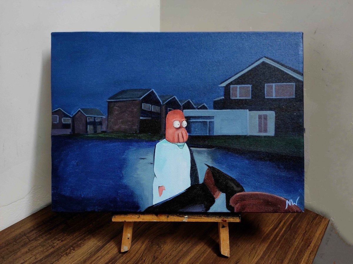 NostalgiaWork's tweet image. I painted @DaithiDeNogla