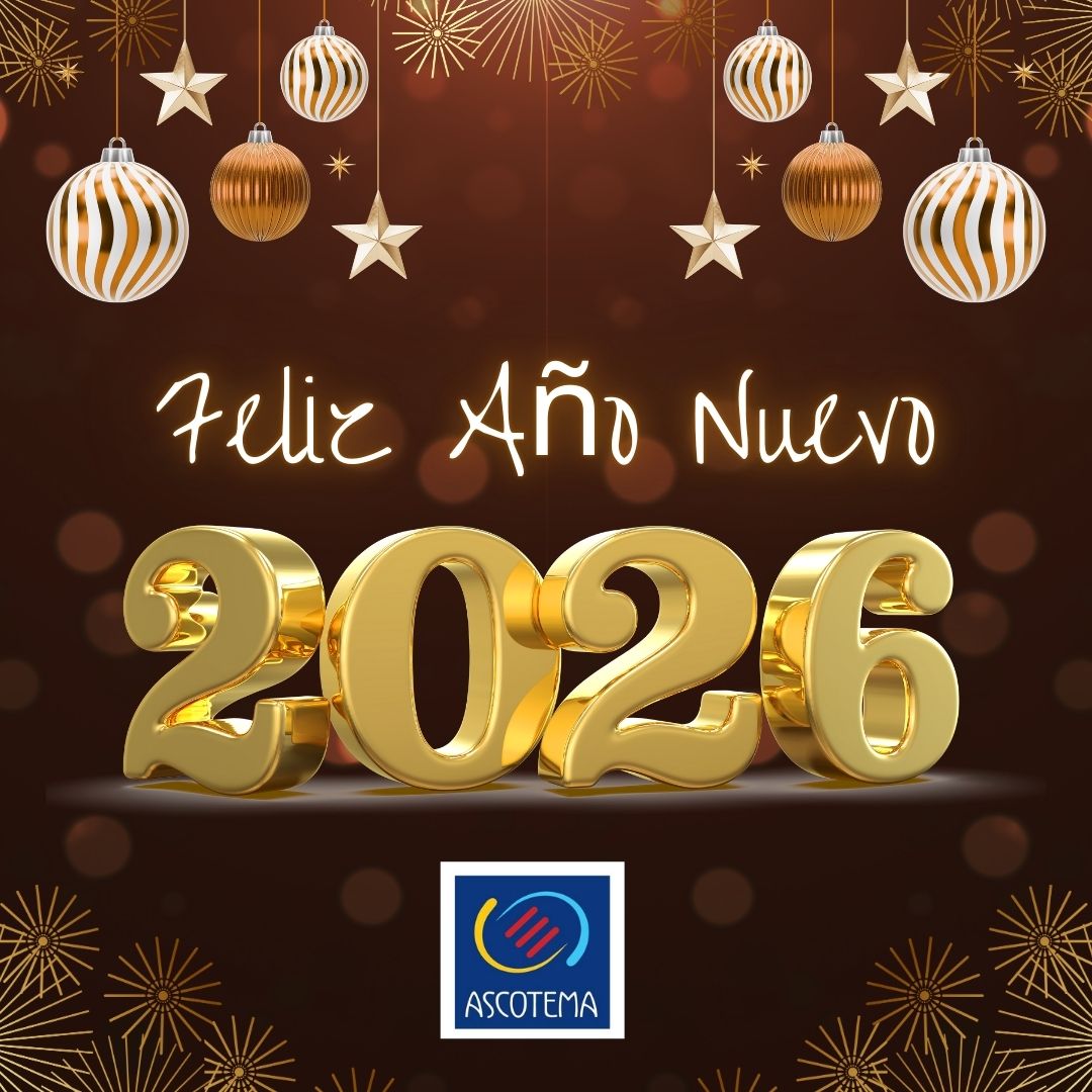 ascotema's tweet photo. 🎇💫 ASCOTEMA les desea un 2026 de logros, salud y oportunidades. Sigamos construyendo juntos una asociación sólida, comprometida con el conocimiento, la excelencia y el servicio.
Gracias por acompañarnos un año más. ¡Feliz Año Nuevo! 🥂✨ https://t.co/afXU57Mu2w