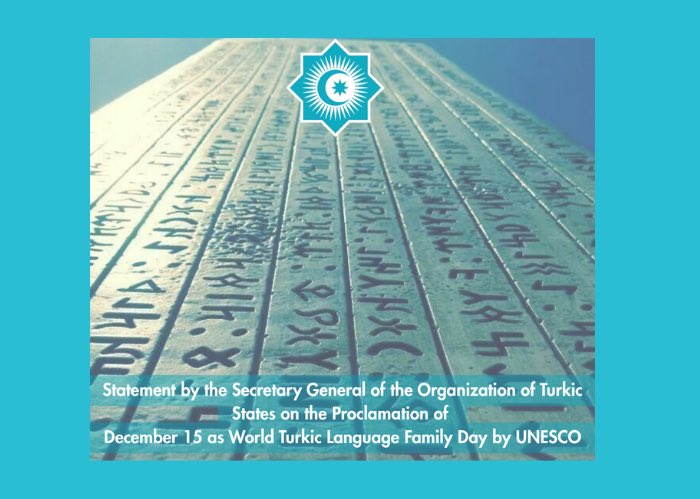HuseynNajafov's tweet photo. Today, we celebrate World Turkic Language Family Day.
UNESCO’s General Conference in Samarkand designated 15 December as an annual observance to recognize the diversity and unity of Turkic languages.
#WorldTurkicLanguageFamilyDay #TurkicLanguages #UNESCO #TurkicWorld #Turkic https://t.co/xYCFhmiKjI