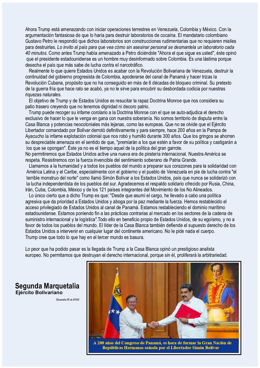 𝗣𝗶𝗿𝗮𝘁𝗮𝘀 𝗱𝗲𝗹 𝗠𝗮𝗿 𝗖𝗮𝗿𝗶𝗯𝗲
smarquetalia-eb.com/?p=1794

#Antiimperialismo
#Internacionalismo
#MarCaribe
#PatriaGrande
#Solidaridad