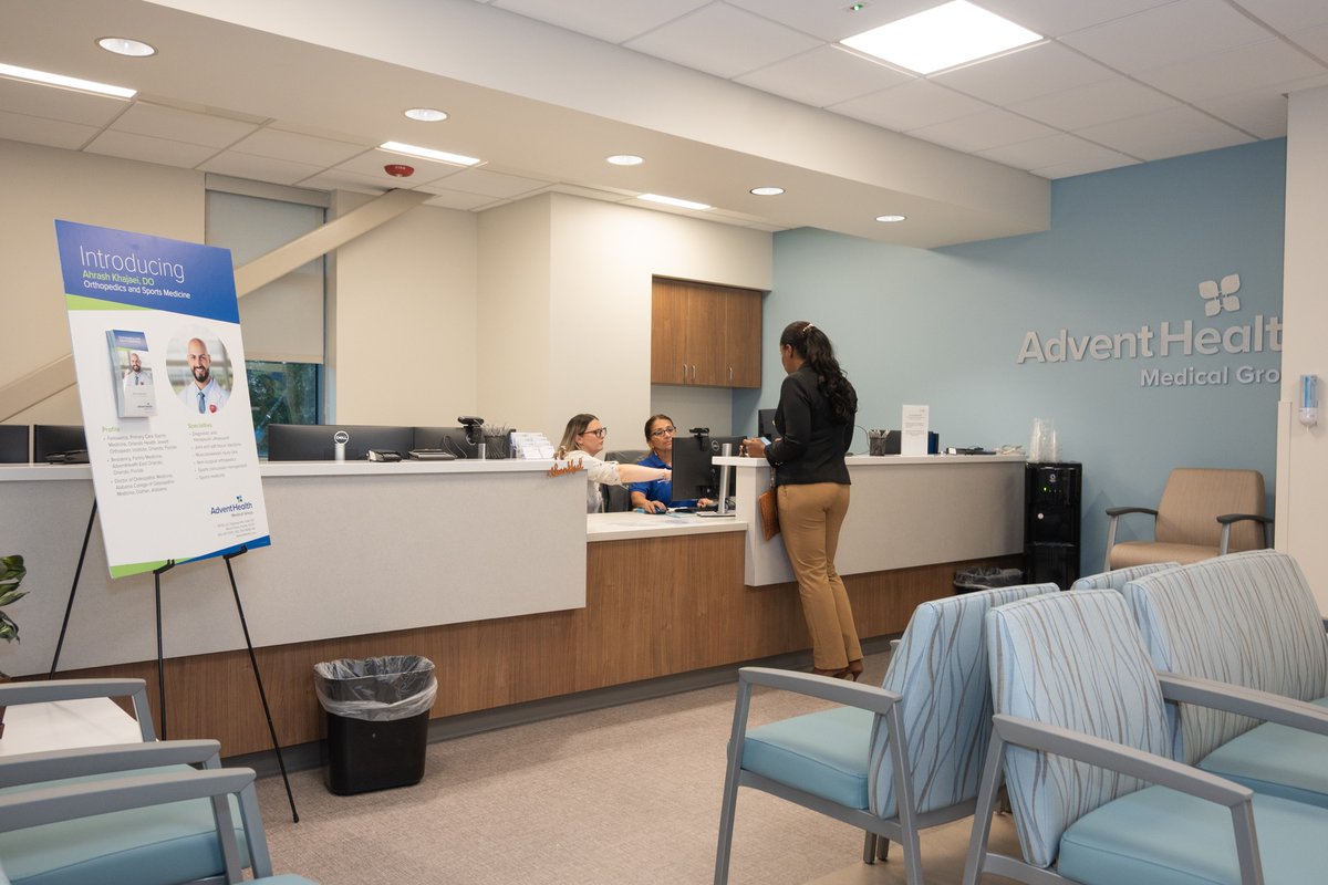 AdventHealthEFL's tweet photo. Lake County families got a first look at the expanded Mount Dora Medical Plaza during a recent open house. ✨

The new second floor brings orthopedics, sports medicine, women’s health &amp; heart care together — whole-person care, close to home. 💙 Read more: https://t.co/CHMNz8qjDZ https://t.co/jjr04B6Nb6