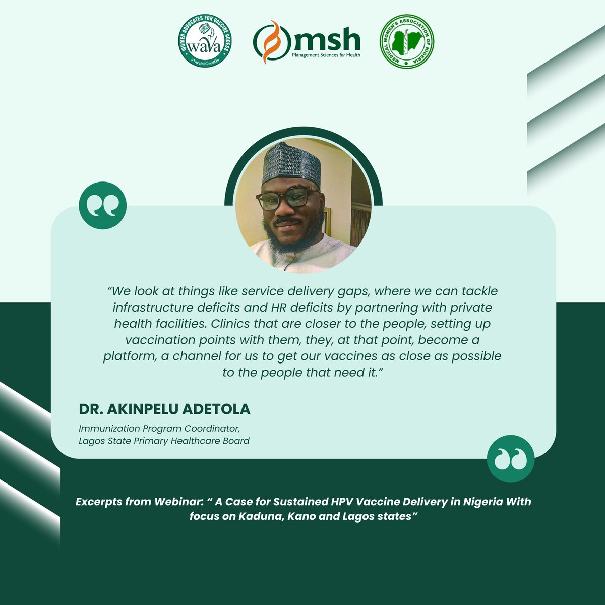 Women Advocates for Vaccine Access tweet media