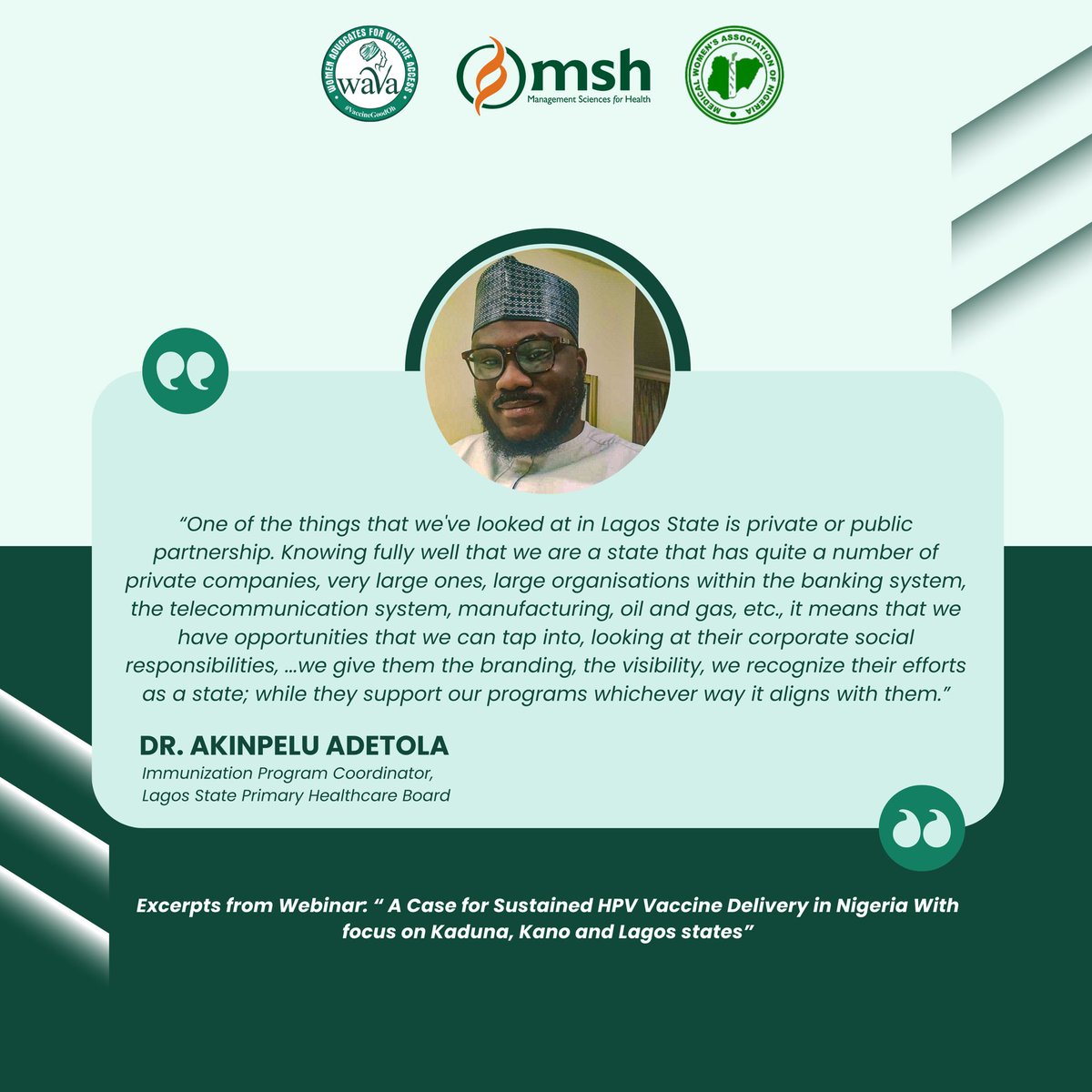 Women Advocates for Vaccine Access tweet media