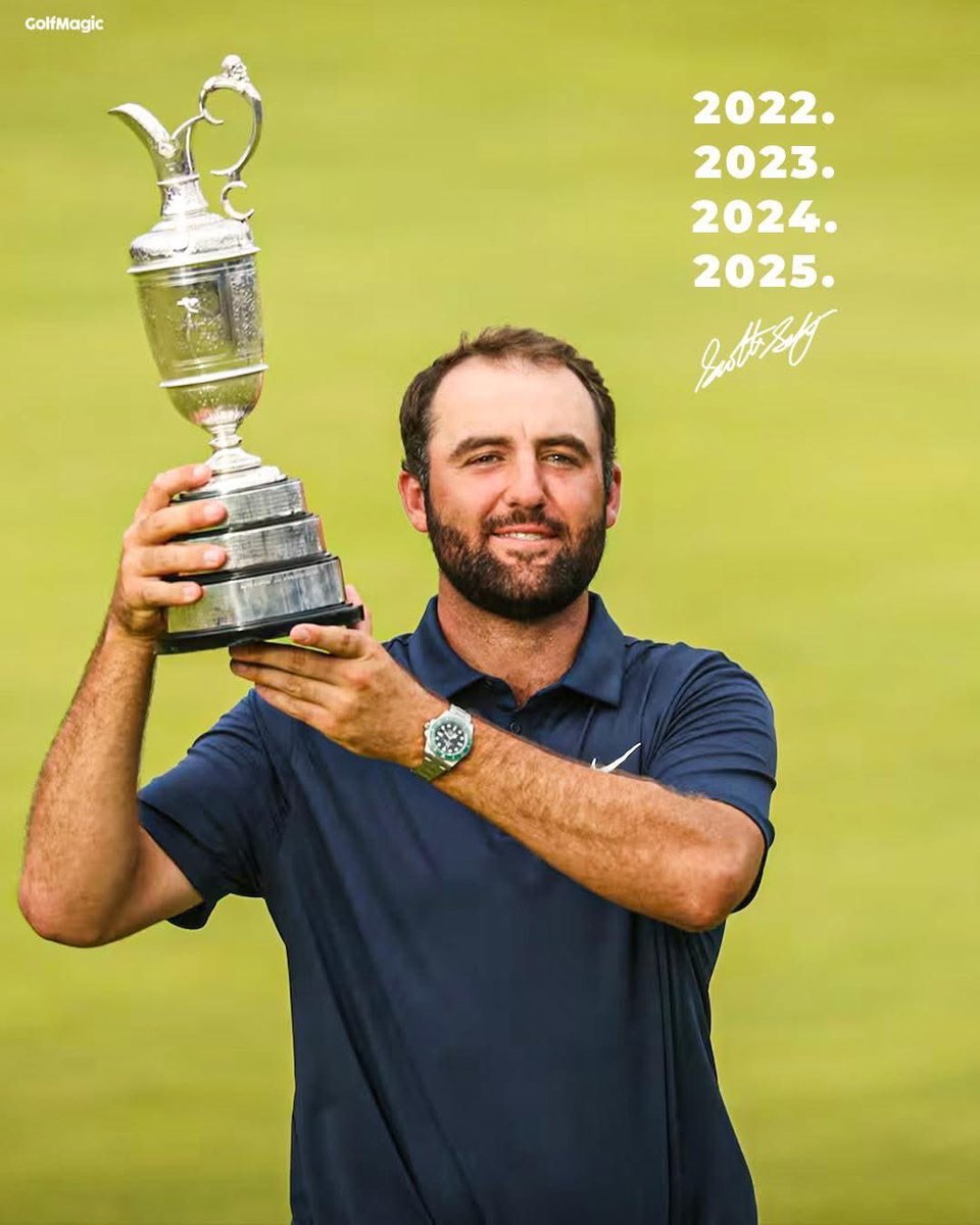 GolfMagic's tweet image. Scottie Scheffler has won PGA Tour Player of the year for the 4th season in a row 👏