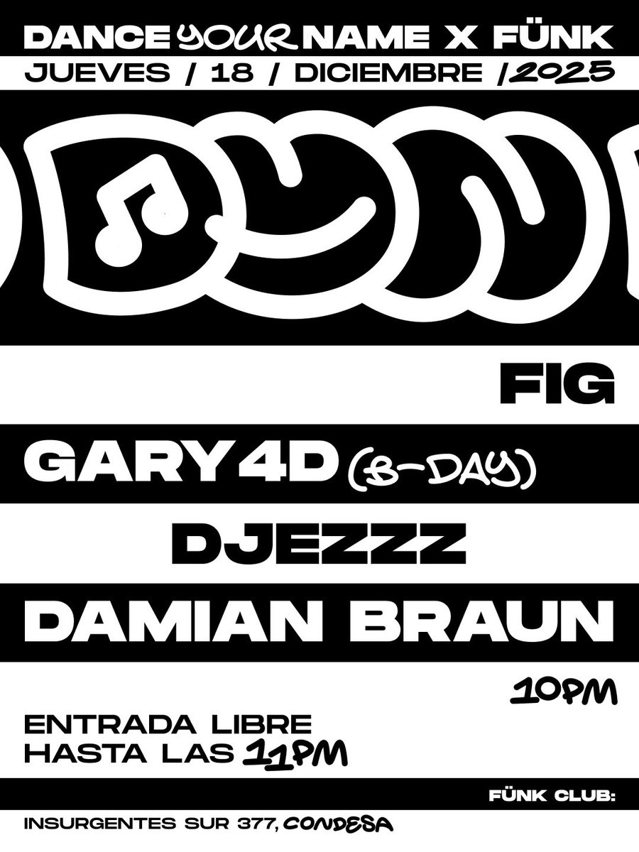 figdyn's tweet image. La última del año en @danceyourname !