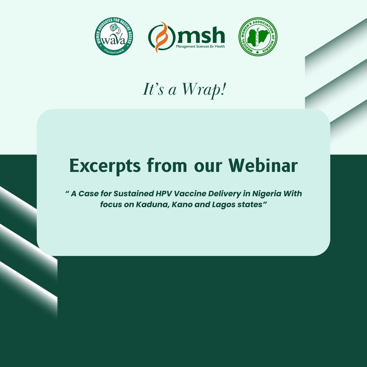 Women Advocates for Vaccine Access tweet media