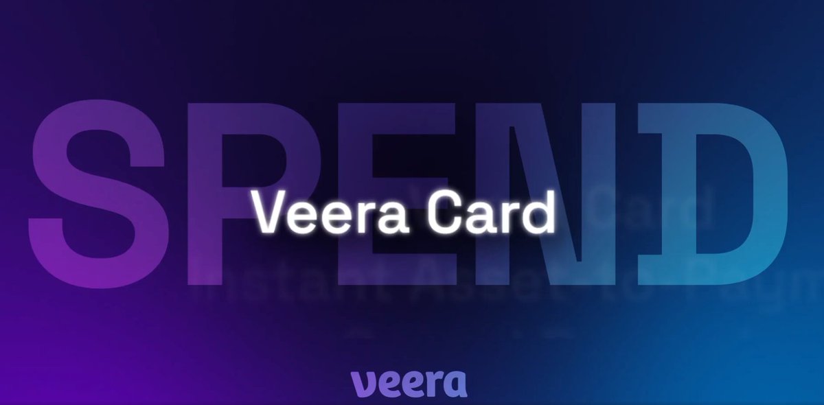 Harperxbt's tweet image. What exactly does “Spend” mean on @On_Veera ?

This is where your real-world assets come alive within the Financial OS, with each transaction boosting your Financial Identity Score (FIS):

💜 Veera Card → effortlessly use crypto anywhere
💜 Instant asset-to-payment → make