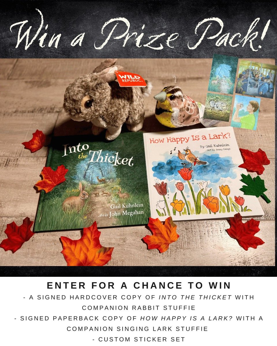 GRgenius's tweet photo. 🐇 @TCBRbookreview   AWARENESS TOUR: Into the Thicket by Gail Kuhnlein, Illus by John Megahan - REVIEW + GIVEAWAY! 🐇 

💖 A lovingly told tale that will inspire a new gen of animal helpers, that certainly leaves its footprints on the heart. 

https://t.co/zG3OLY6XaZ https://t.co/pEFSlkrwVk