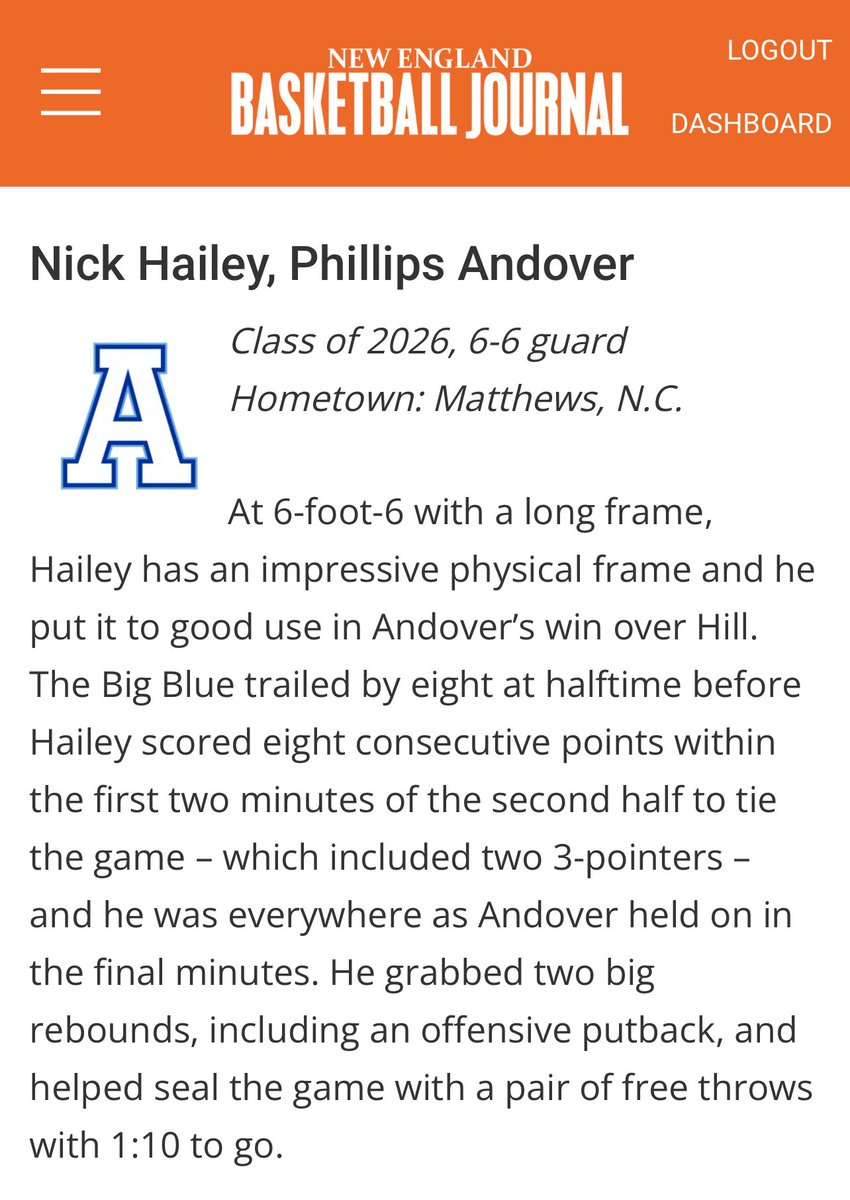 AndoverBVBasketball tweet media