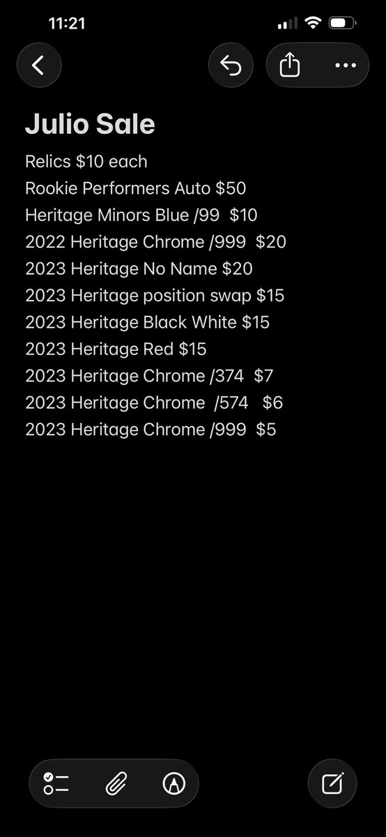 PB_JSingleton's tweet image. Julio available. Offers welcomed.