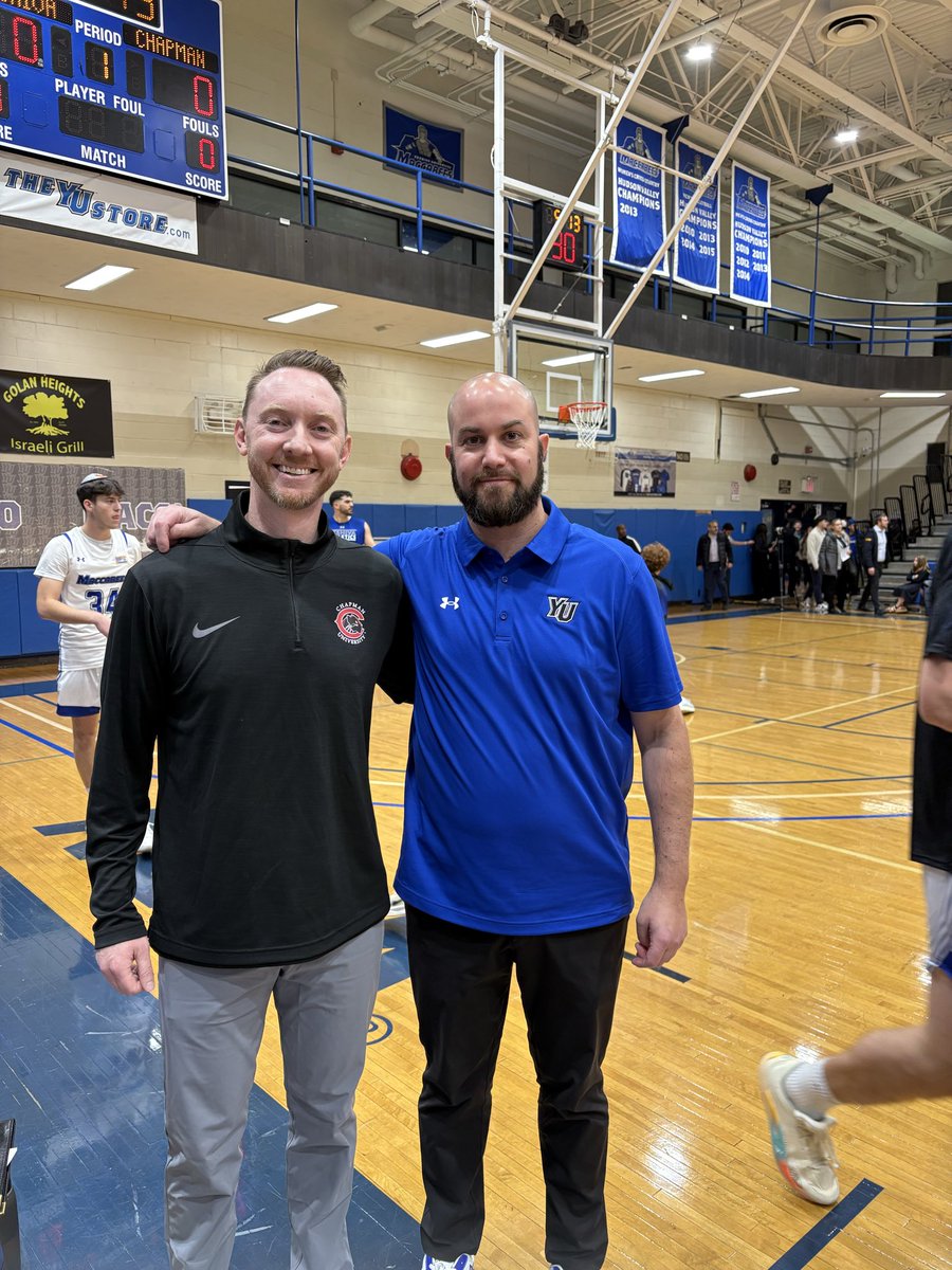 elliotsteinmetz's tweet image. A few weeks ago we got three legends in one night for a @YUathletics men’s basketball game. 

Three people I’m honored to call friends. 

@DanKrikorian is doing amazing work both at Chapman University as well as the @SlappinGlass podcast which has become an amazing educational…