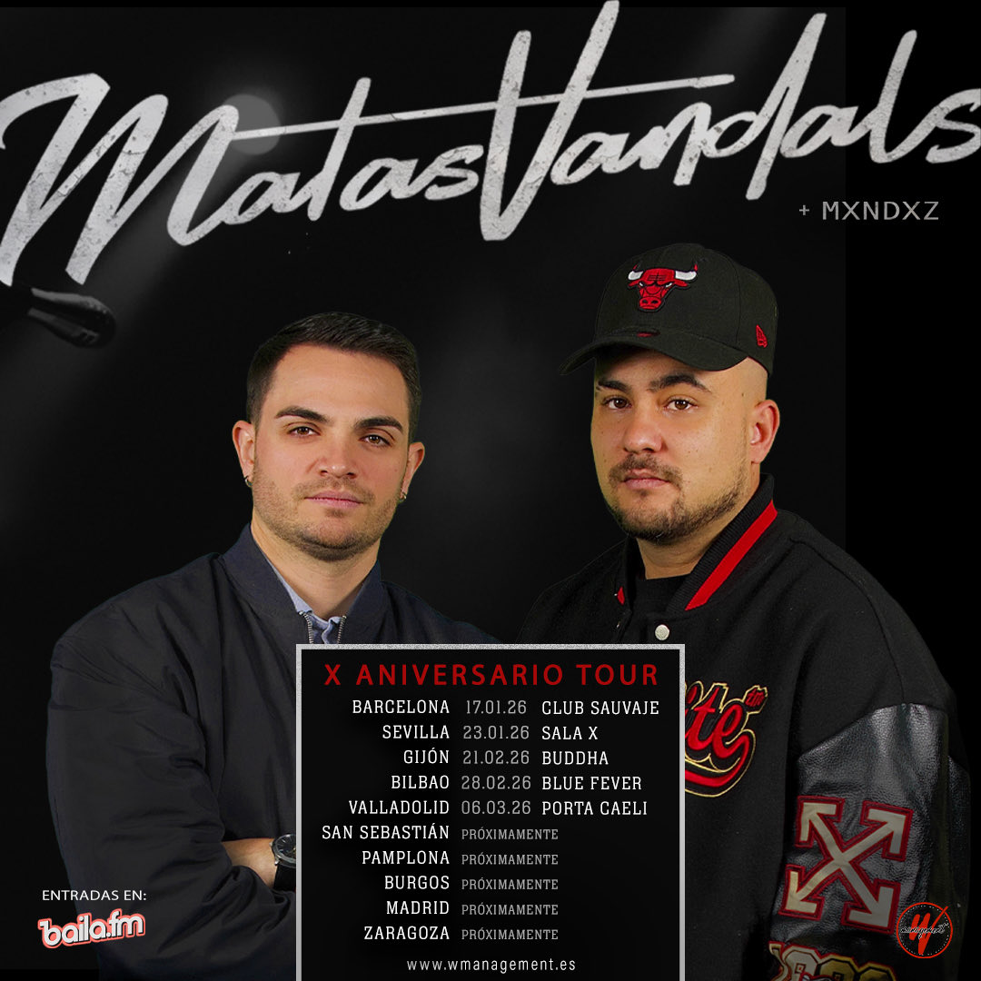 MauriMadriz's tweet image. Empieza lo bueno 🔥 

Entradas ya a la venta: baila.fm/artistas/matas…