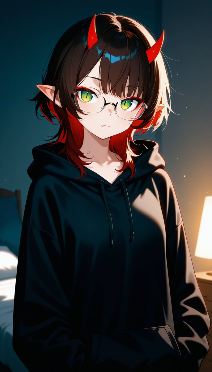 Waiting for the workday to be over...

#AIイラスト #AIart #AkagawaReika