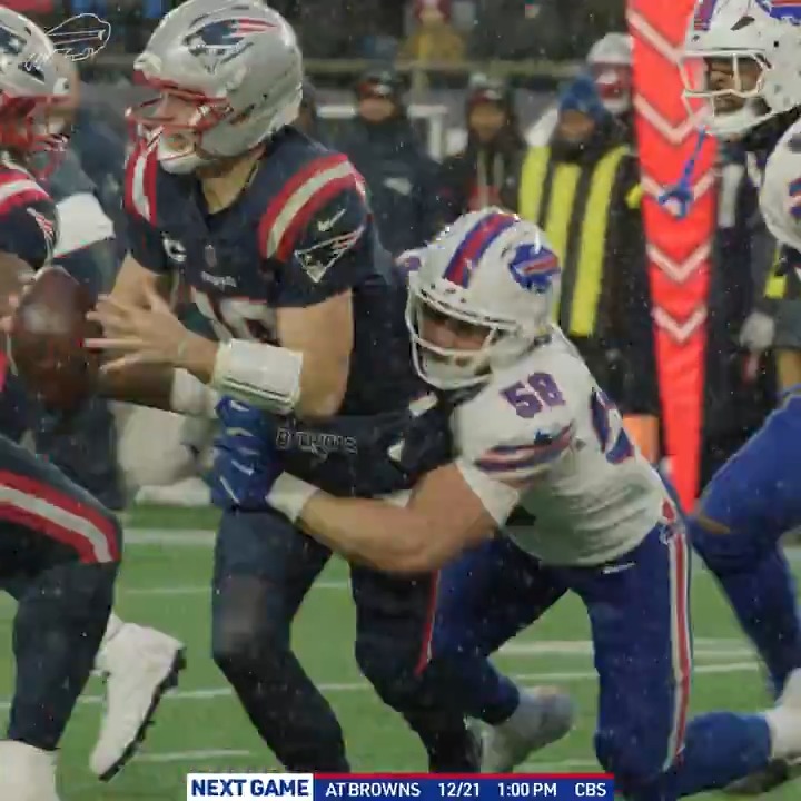 The first 2 sack game for Milano in his NFL career. 😤