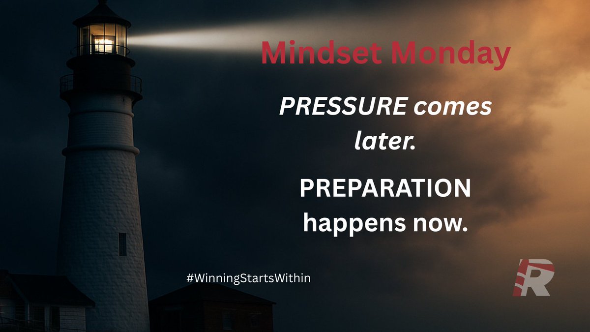 coachronmpm's tweet image. 🧠 MINDSET MONDAY

Pressure comes later.
Preparation happens now.

January doesn’t create discipline —
it reveals it.

#MindsetMonday #WinningStartsWithin