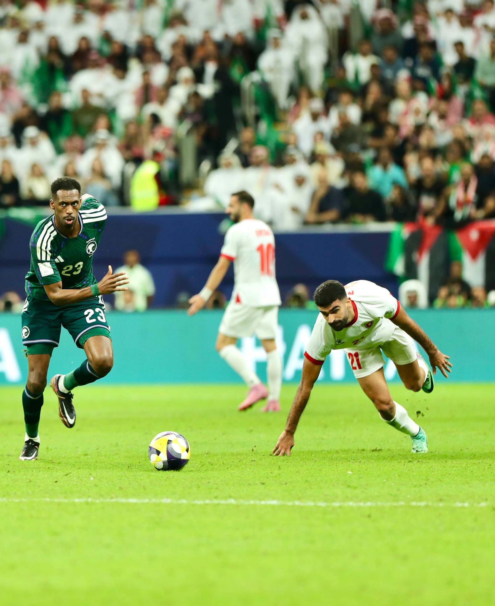 المنتخب السعودي يودع كأس العرب بعد الخسارة من الأردن في نصف النهائي 