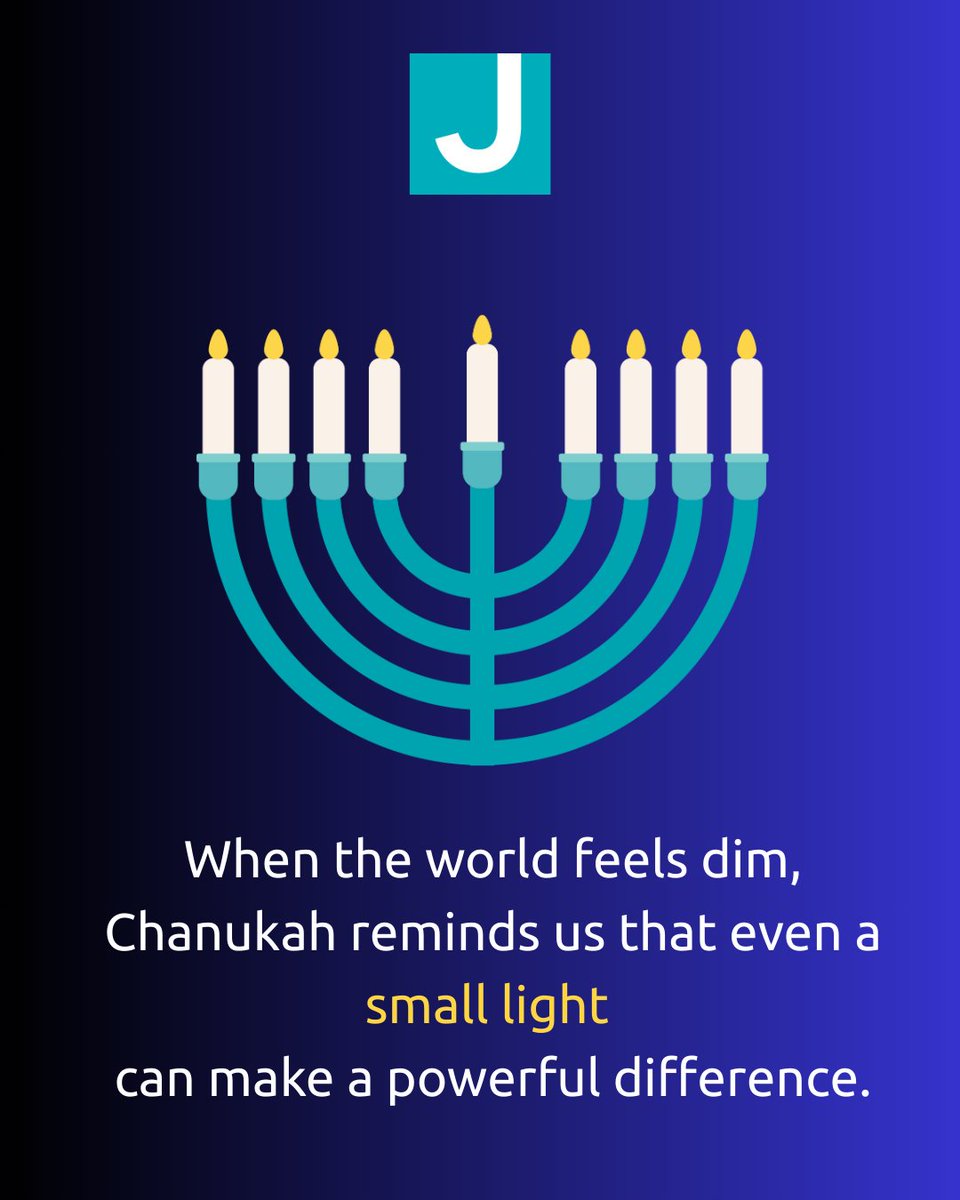 KatzJCCAtlantic's tweet photo. Happy Chanukah! 🕎
May the lights of the season bring warmth, hope and togetherness. https://t.co/JODZ4edb3w