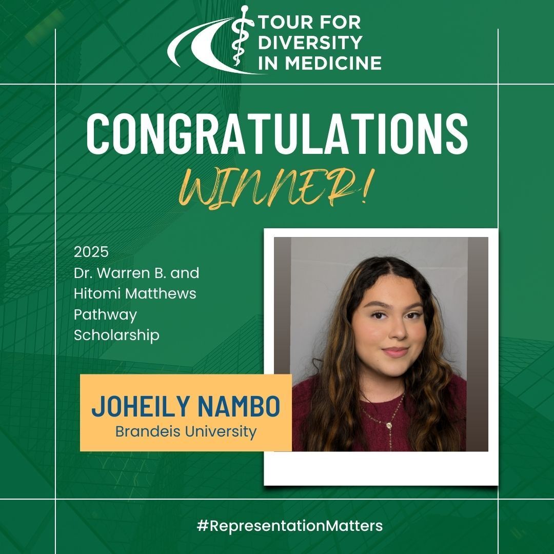 Tour4Diversity's tweet photo. As Community Outreach Chair for the Pre-Dental Society, a Myra Kraft Achievers Program Fellow, and a Student Support Services leadership board member, Joheily organizes volunteer initiatives, mentors first-years, and advances community health through the Waltham Group. #FutureDDS https://t.co/dFipa0gfEN