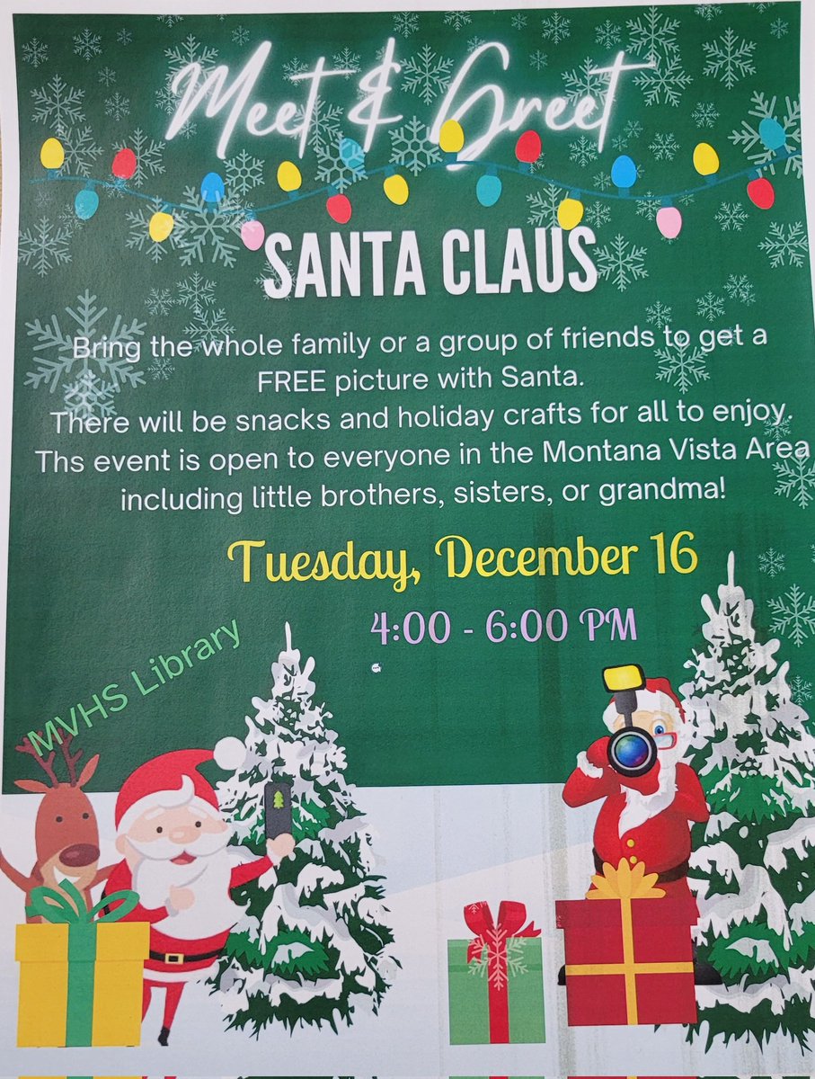 Mountain View HS Library tweet media