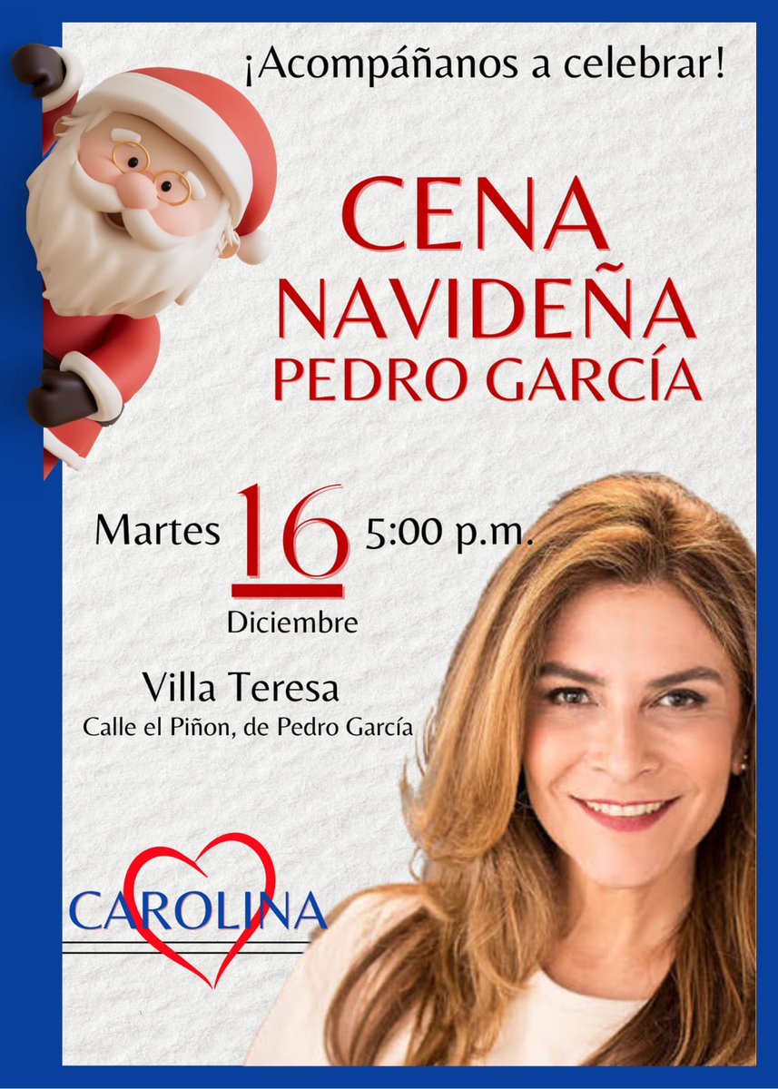 Pedro García con Carolina mejia