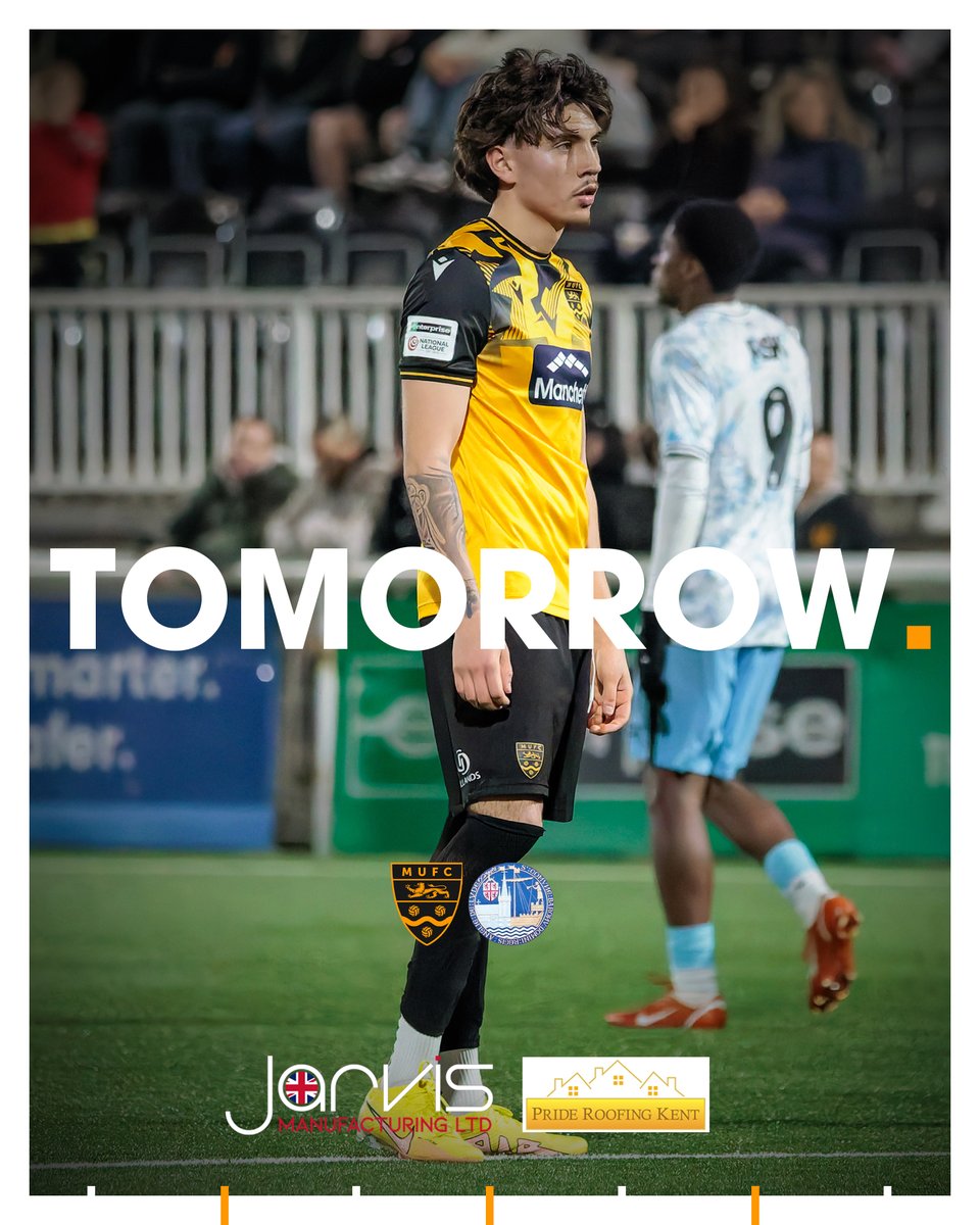maidstoneunited's tweet photo. 🟠 Looking for a football fix? Maidstone United under-23s eye perfect ten against Lydd Town tomorrow evening.

🕒 19:45
🏟️ Gallagher Stadium

Adults: £5.00
Concessions: £3.00
Under 16s: Free

Everything you need to know:
https://t.co/5OjQaTMa7X https://t.co/jYzqBgHmEi