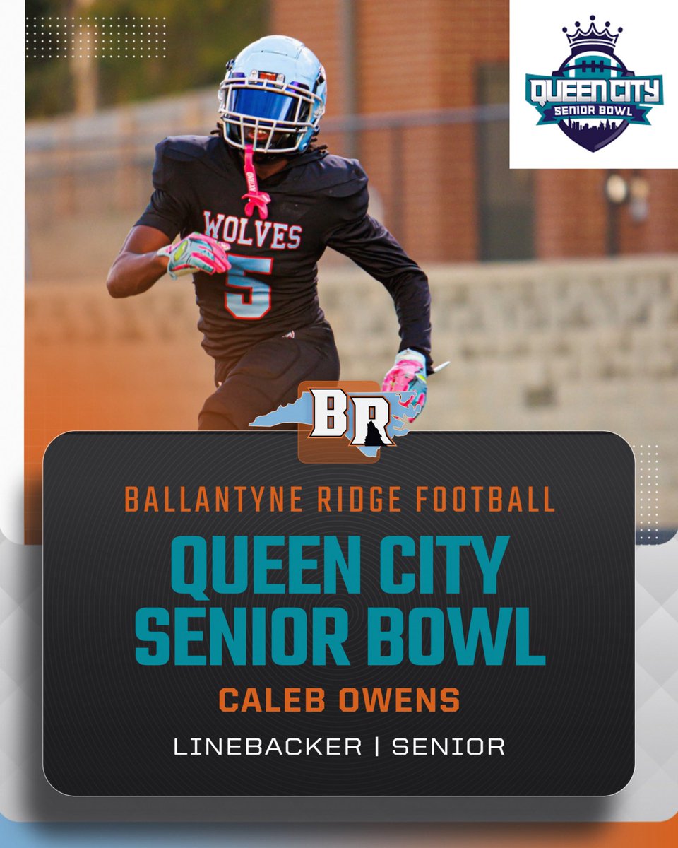 Want to take the time to shout out our All Conference Senior LB who will be participating this Saturday December 20th 12:00 PM @ohstrojansathletics in the Queen City Senior Bowl! We need all of the BR community to come and support this young man! Go Caleb!  <a href="/qc_seniorbowl/">Queen City Senior Bowl #WeHaveCharlotte</a>