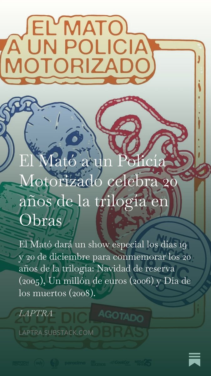 Laptra Discos tweet media