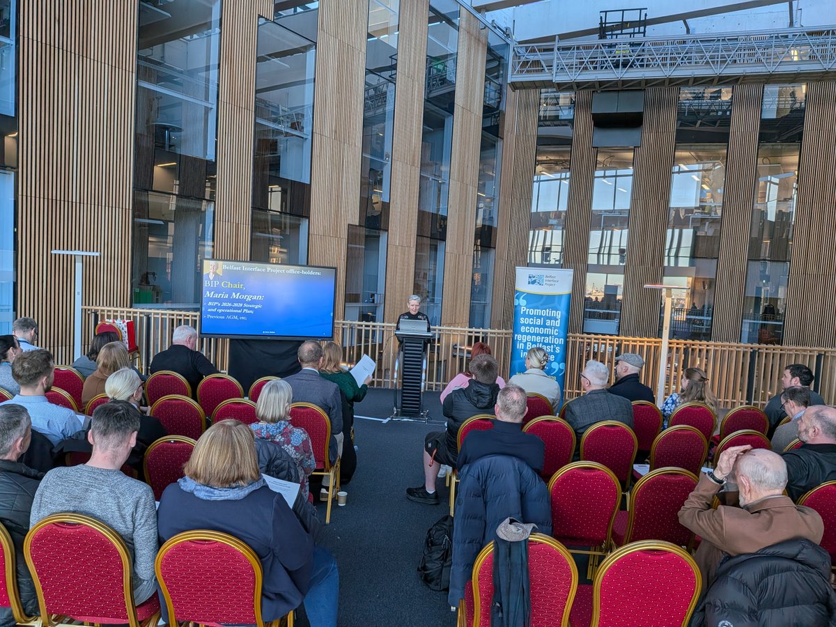 GerrySkelton1's tweet image. BIP Chair, Maria Morgan @mariamorgans addresses @BIP_Interfaces 25th anniversary and AGM event; and lights the candle on the celebratory cake. She is accompanied by Board member, Ed Peterson, who generously donated the cake.