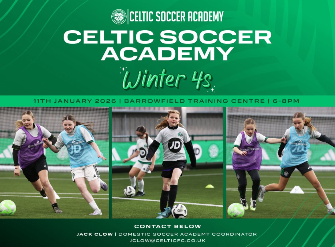 Celtic Soccer Academy tweet media
