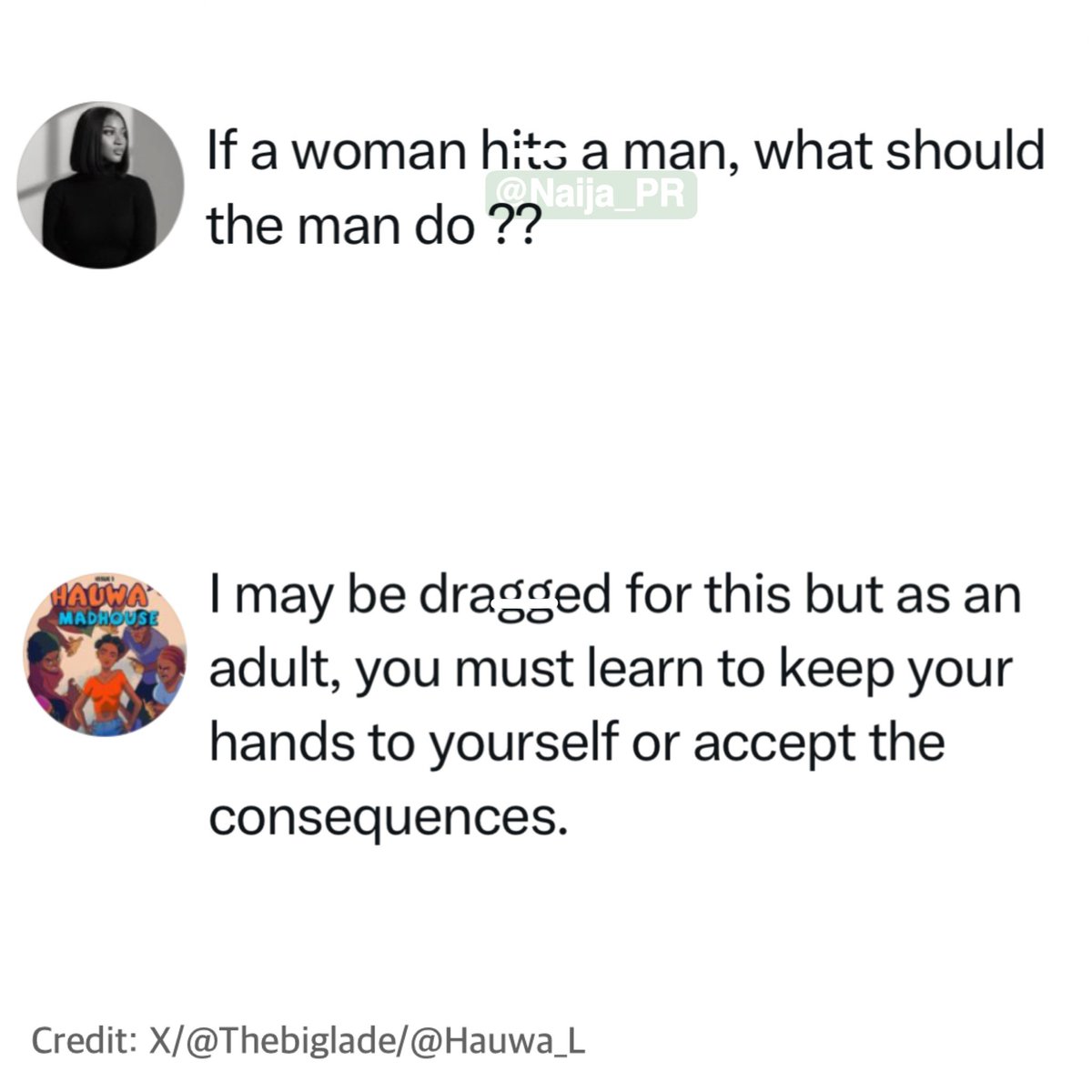 Naija_PR's tweet photo. Do you agree with her? https://t.co/ugGqdoGsEq