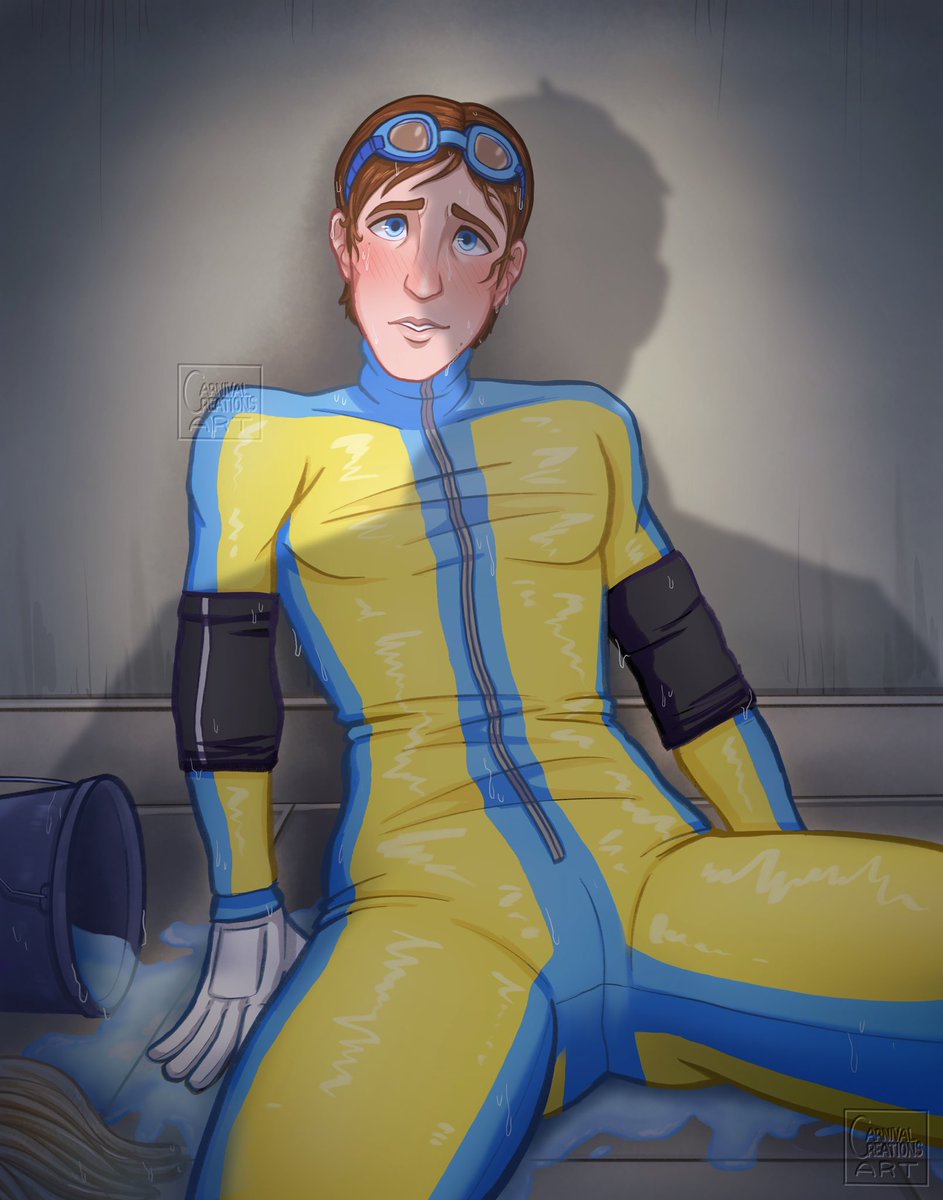 Hello twt 👉👈 I never really post my own stuff here but I’m loving the dispatch artists here and I wanna contribute-
.
#waterboy #watermech #dispatchfanart #dispatch