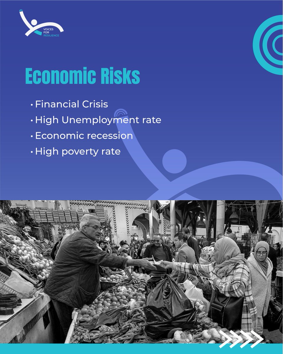 csoinaction's tweet photo. Across multiple countries, economic, political, environmental, and geopolitical risks are shaping uncertain futures.

في عدة دول، تسهم المخاطر الاقتصادية والسياسية والبيئية والجيوسياسية في رسم مستقبل غير مؤكد. https://t.co/X0Ife7hY4T