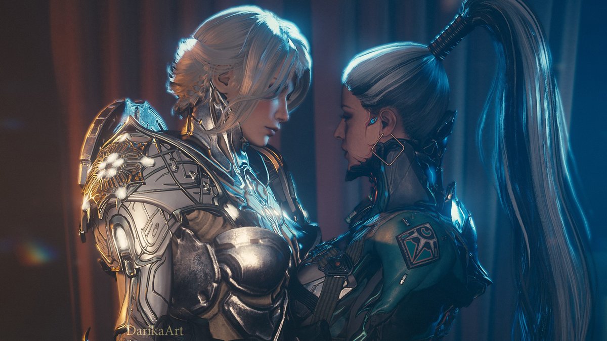 paintdks's tweet image. I never chose to make you forget me, my love.
[Silver tongue]💚 #Warframe #WarframeCreator