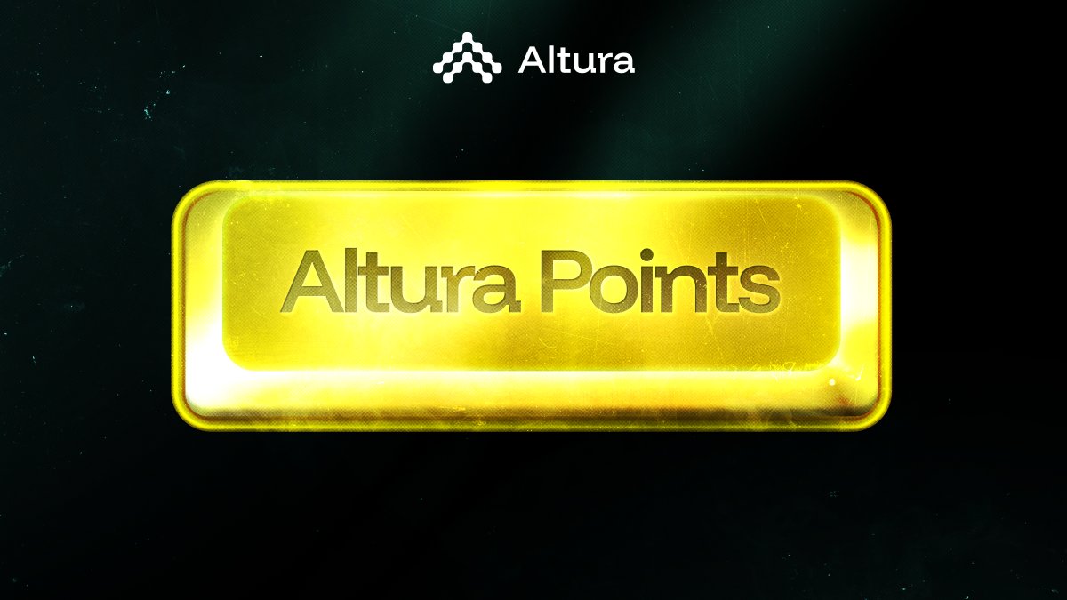 alturax's tweet image. Introducing: Altura Points

At the end of the pre-deposit phase, Nest Points will convert to Altura Points that count towards rewards distribution at TGE.

Deposits will also start to generate 20% APY.

Want a head start? Bookmark this 🦉