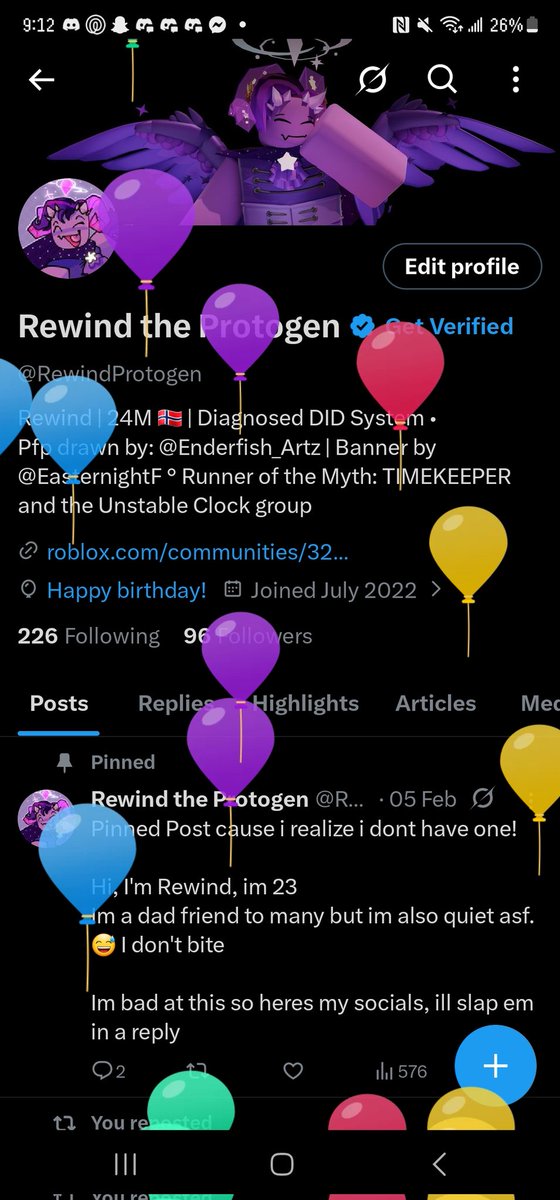 Rewind the Protogen tweet media