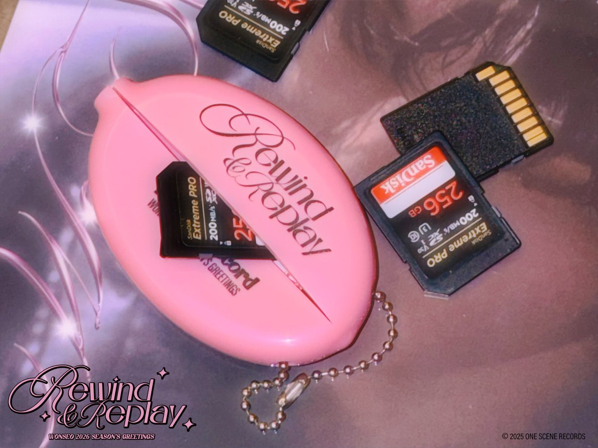 WONSEO 2026 SEASON’S GREETINGS

< Rewind&amp;Replay > 
Coin Purse Preview
 
Pre-Order Period
2025.12.10 17:00 – 12.21 23:59(KST) 

Google Form : 
docs.google.com/forms/d/19bEZN…