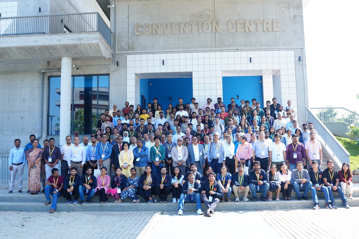 OpticaChap43730's tweet photo. The Department of Physics, IIT Hyderabad hosted the DAE–BRNS 12th Theme Meeting on Ultrafast Sciences (Nov 13–15, 2025), in collaboration with the Optica Student Chapter, IIT Hyderabad. We thank DAE–BRNS, ANRF, speakers, partners, and participants for their valuable support. https://t.co/rOWO3BiN1o
